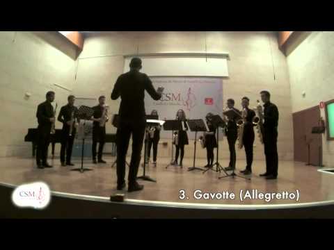 Suite Holberg. Eduard Grieg. Ensemble Saxofones CSMCLM