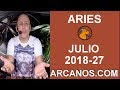 Video Horscopo Semanal ARIES  del 1 al 7 Julio 2018 (Semana 2018-27) (Lectura del Tarot)