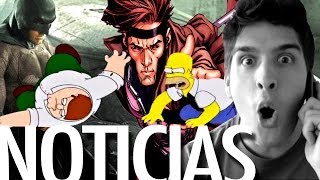 Simpsons vs Griffin, Nuevo Batman, Gambito, Flash y más.