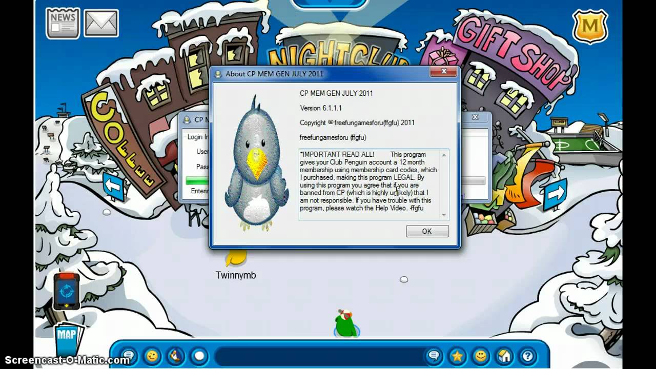 Club Penguin FREE MEMBERSHIP GENERATOR No Surveys *NOT WORKING ...