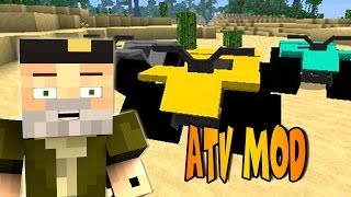 CUADRICICLOS EN MINECRAFT "ATV" MOD  MINECRAFT