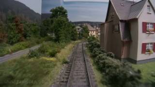Führerstandsmitfahrt Modellbahnhof Stockheim in Spur H0