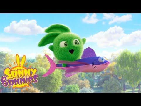 FLYING FISH | SUNNY BUNNIES | Funny Cartoons For Children