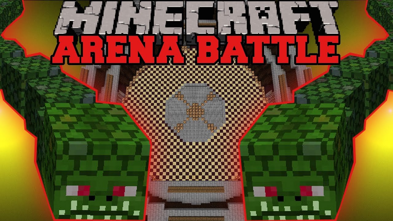 NAGA BOSS FIGHT - Minecraft Arena Battles - Twilight Forest Mod - YouTube