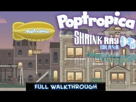 Poptropica Cheats for shrink Ray Island Walkthrough - YouTube