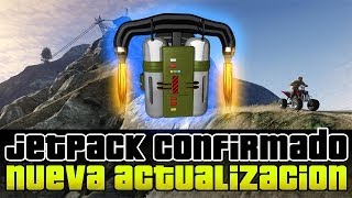 GTA V Online - Jetpack Oficial Confirmado y la historia del jetpack | 1.13 ?