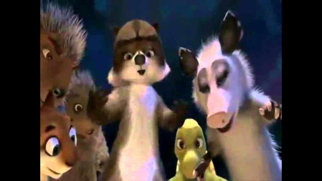 rj from over the hedge