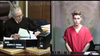 Raw: Justin Bieber Arraigned in Miami