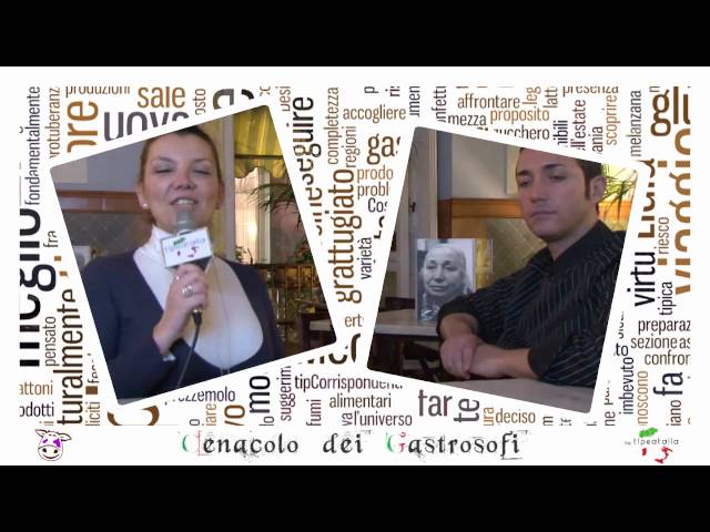 上の部屋GastrosofiによるジーノSorbilloインタビュー