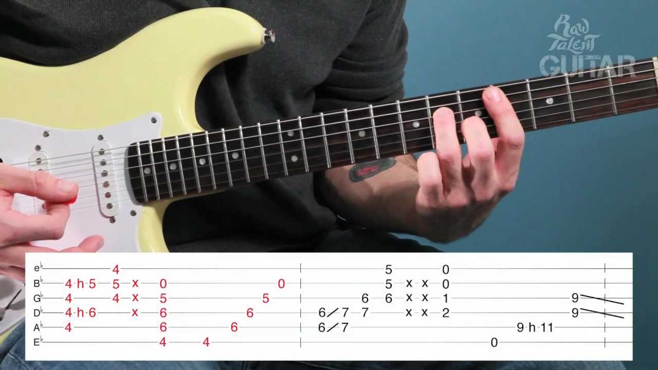 Weezer "Say It Ain't So" (solo) Play Through And Lesson HD.