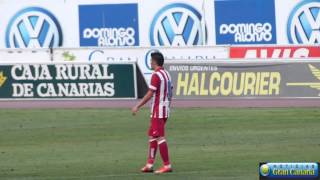 Debut de Villa con  Atlético Madrid,UD Las Palmas