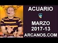 Video Horscopo Semanal ACUARIO  del 26 Marzo al 1 Abril 2017 (Semana 2017-13) (Lectura del Tarot)