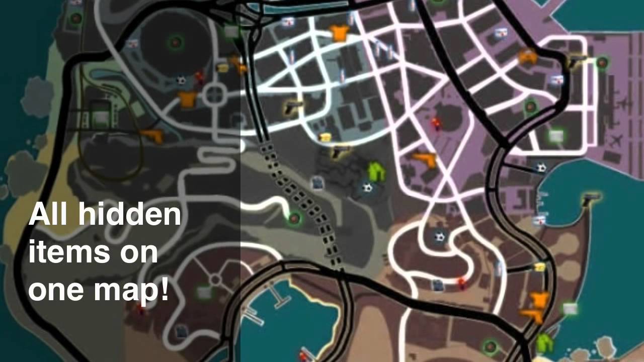 Gangstar Rio:City of Saints Cheat-Map HD - YouTube