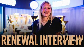 IRENE SANTI | RENEWAL INTERVIEW | #Santi2027 #InterWomen ⚫🔵?