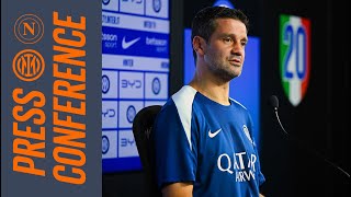 CRISTIAN CHIVU'S PRESS CONFERENCE 🎙️?| NAPOLI-INTER | SEASON 2025/2026⚫🔵??