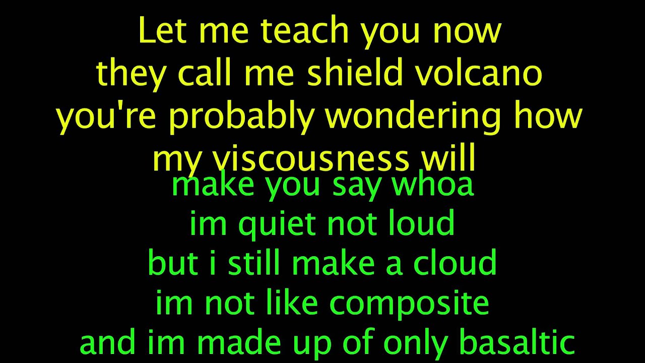 rap song volcano