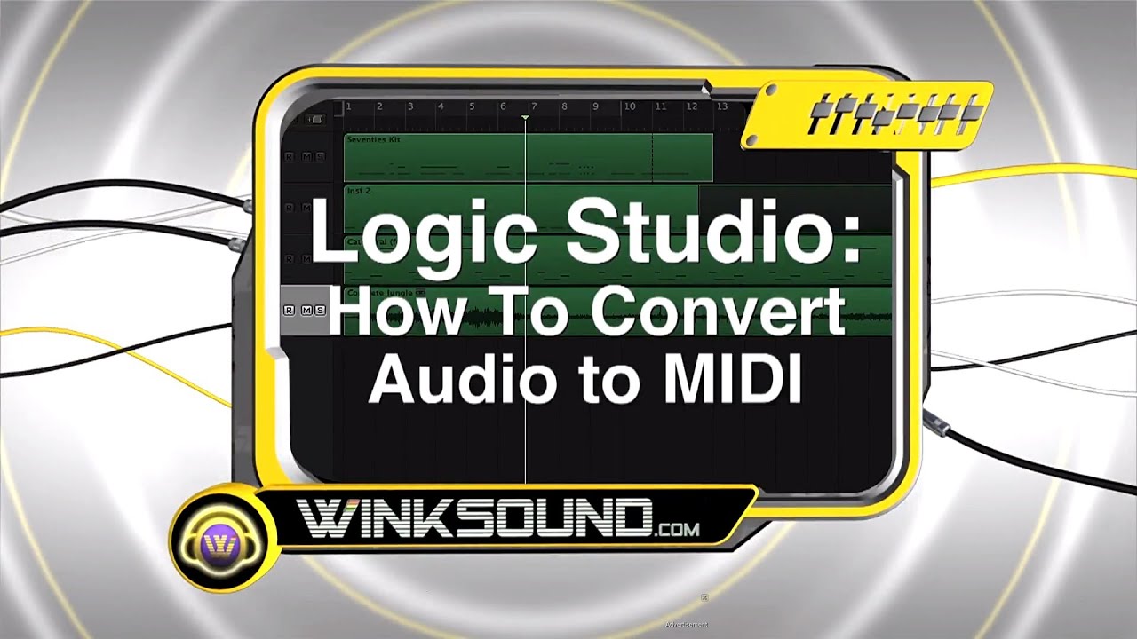 audio a midi gratis_Tutorial Logic Pro 9 Nivel I - 21. Convertir Audio ...