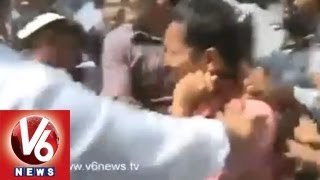 APNGO's Brutually Attacks OUJAC Leader Balaraju Yadav at Basheerbagh - Stunning Visuals