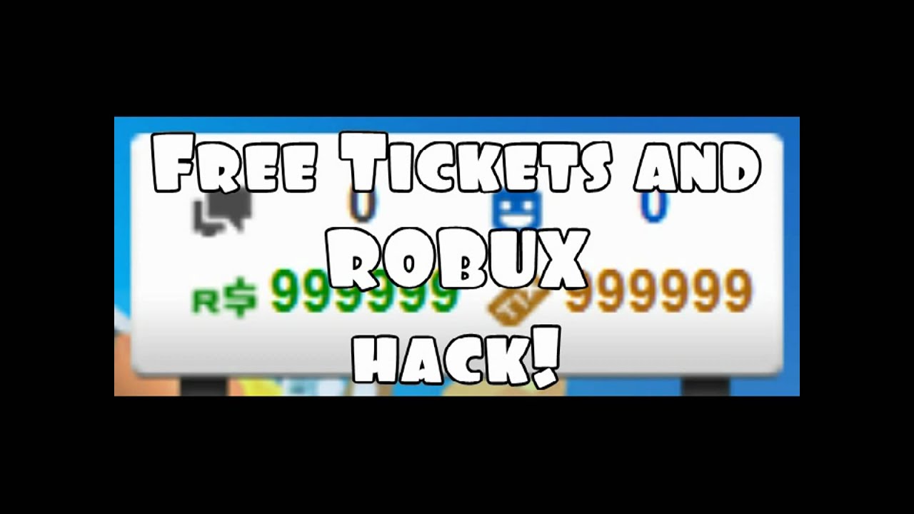 Roblox Free Tickets And Robux Hack Youtube