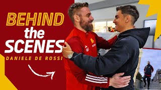 💛❤️? LE PRIME ORE DI DANIELE DE ROSSI DA ALLENATORE DELLA ROMA | BEHIND THE SCENES