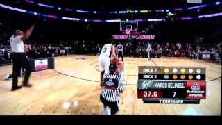 MARCO BELINELLI wins the 2014 3-point shootout - NBA All Star Game - Footlocker Three