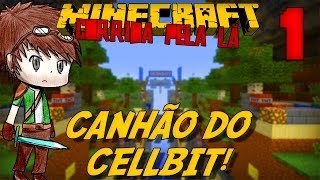 Minecraft: CORRIDA PELA LÃ - O Canhão! #1