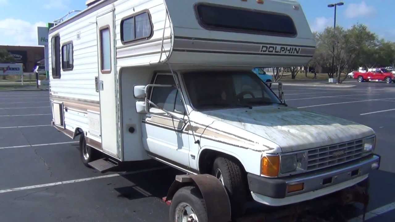 FREE CRAIGSLIST FIND 1986 TOYOTA DOLPHIN MOTORHOME FROM ...