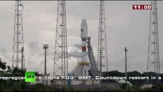 Запуск ракеты-носителя «Союз-СТ» с космодрома Куру