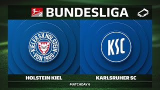 Holstein Kiel vs. Karlsruher SC | Matchday 6 — Bundesliga 2 2025/26