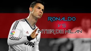 Ocasion Cristiano Ronaldo Goal Real MADRID VS Inter de Milan 2-0