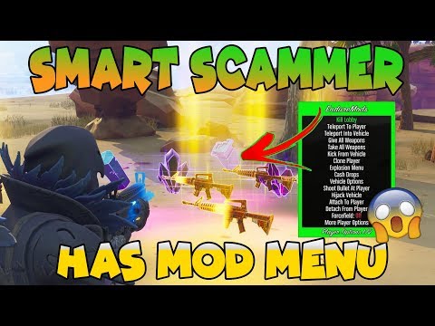Download Smart Scammer Has Mod Menu!! (Scammer Gets Scammed) Fortnite Save The World