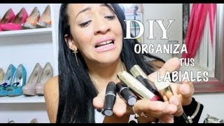 DIY Como Organiza tus Labiales