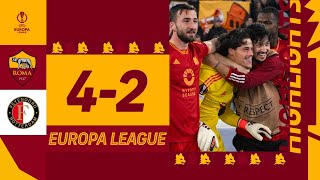 Roma 4-2 Feyenoord | Europa League Highlights 2023-24