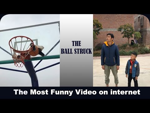 The Ball Stuck || Most Funny Video on internet right now!