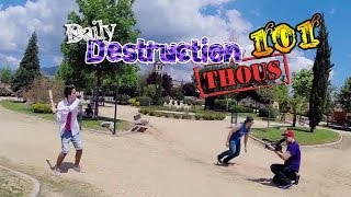 Daily Destruction Thous 101 - Bateando Moviles! El motorista Fantasma