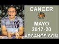 Video Horscopo Semanal CNCER  del 14 al 20 Mayo 2017 (Semana 2017-20) (Lectura del Tarot)