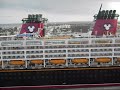 Disney Dream vs. Re-Imagineered Disney Magic Cruise Ship Horn Battle