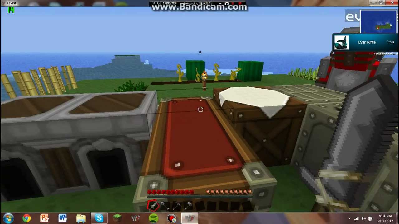 Tekkit Survival Island Episode 1: A Tekkit Paradise! - YouTube