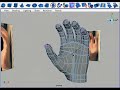Fast and efficient 3D modeling tutorial for the human hand