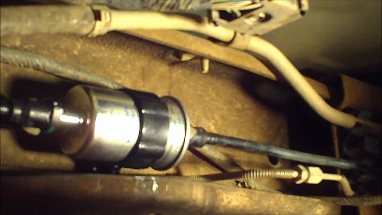 Replacing fuel filter 2002 ford ranger
