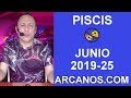 Video Horscopo Semanal PISCIS  del 16 al 22 Junio 2019 (Semana 2019-25) (Lectura del Tarot)