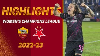 HAAVI O GIACINTI?? 🤪? | UWCL HIGHLIGHTS | Roma 1-0 Slavia