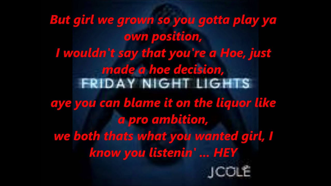 The Autograph - J. Cole (FRIDAY NIGHT LIGHTS MIXTAPE) (ROC NATION ...