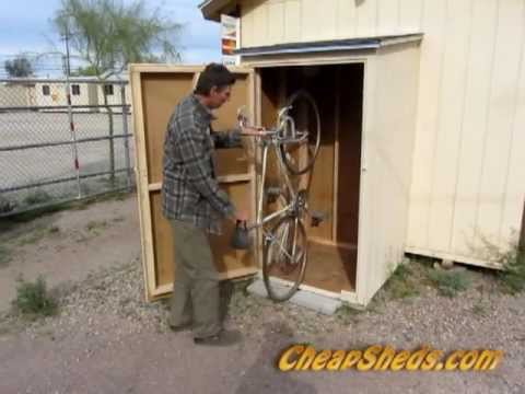 Sheds Ottors: Small storage sheds for bikes Info
