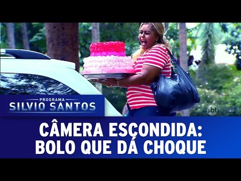 O Bolo elétrico – Silvio Santos (SBT) O Bolo elétrico – Silvio Santos (SBT)