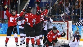 Canada Wins Gold Medal For Women's Hockey- Sochi Winter Olympics 2014