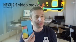 Nexus 5 video preview da HDblog.it