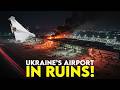 Russia Pounds Ukraines Largest Airport  Boryspil in Flames!