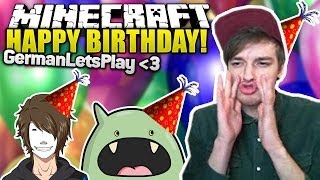 HAPPY BIRTHDAY GermanLetsPlay! Wir SINGEN! mit Ardy - Minecraft Survival Games | ungespielt