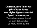 Guillaume Grand-toi Et Moi (paroles/lyrics) - Youtube